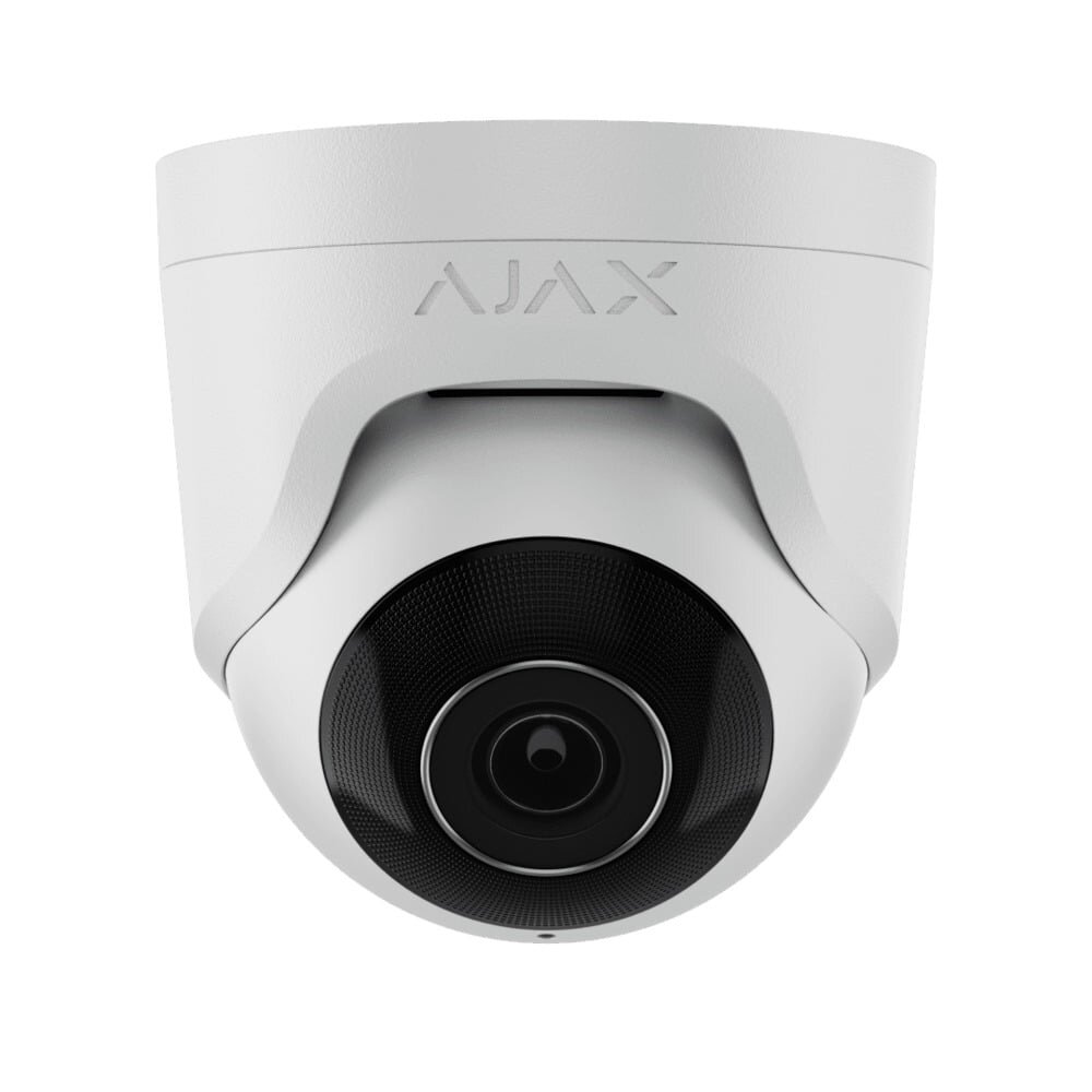 Cámara de videovigilancia Ajax TurretCam blanca